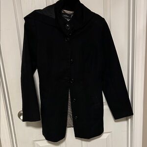 Le Chateau Black Trench Coat